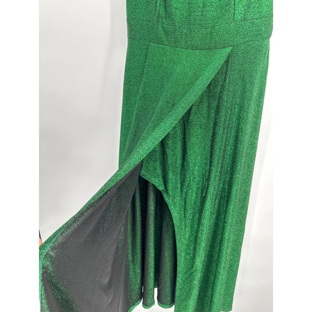 Bbonlinedress Women's Sequins Sparkling Maxi Glitter Long Split  Dress XL - Picture 10 of 11